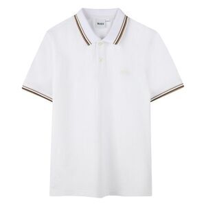 Boss Childrens/Kids Tonal Logo Polo Shirt / White